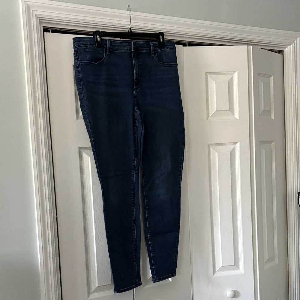 Talbots Dark Blue Skinny Jeans - Picture 1 of 7